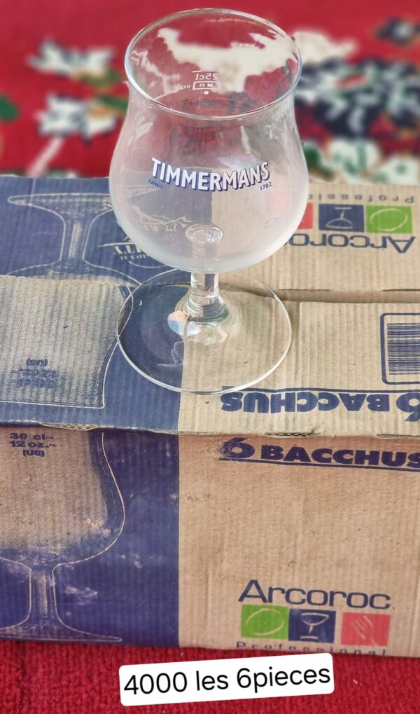 Pack 6 verres de table Timmermans